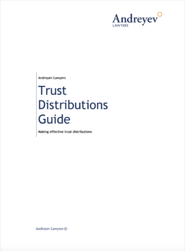Trust Distributions Guide